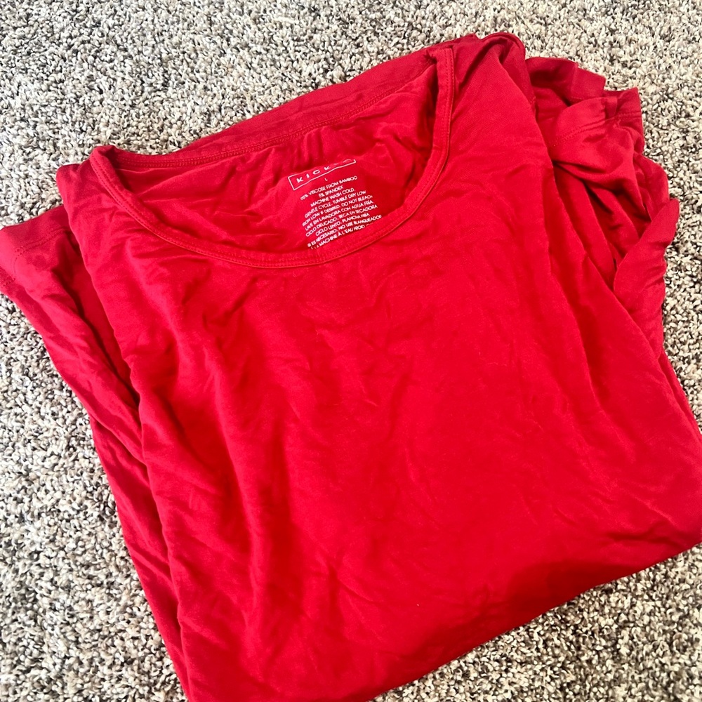 Red Kickee Women’s Long Sleeve